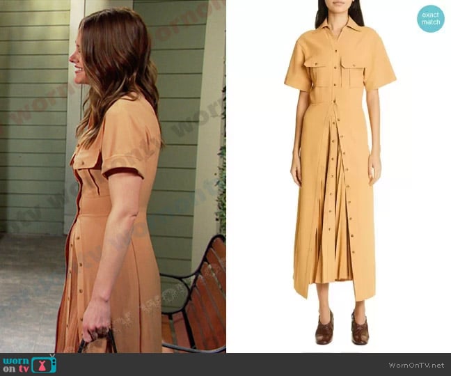 A.L.C. Florence Dress worn by Stephanie Johnson (Abigail Klein) on Days of our Lives