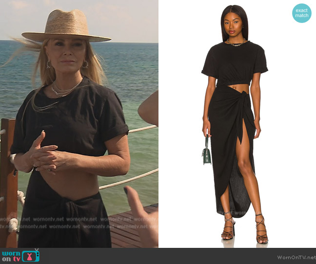 Free People Rae Maxi Dress worn by Tamra Judge on The Real Housewives of Orange County