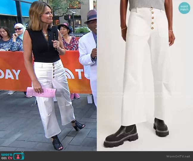 G. Label Tyler Utility Pants worn by Savannah Guthrie on Today