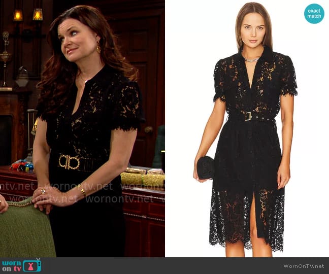 Generation Love Claudia Dress worn by Katie Logan (Heather Tom) on The Bold and the Beautiful