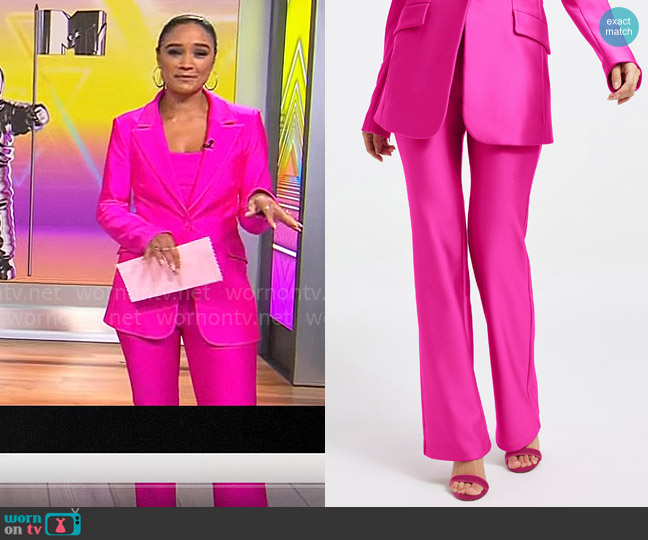 WornOnTV: Rachel Smith’s pink suit on CBS Mornings | Clothes and ...