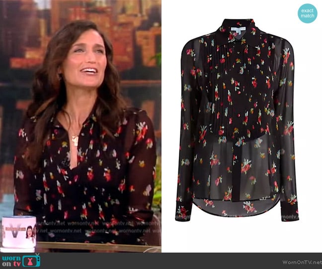 Hill House Home The Mellie Top worn by Cara Mentzel on The View