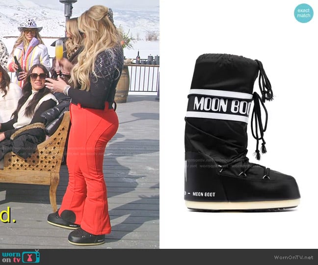 Moon Boot Icon Snow Boots worn by Heather Gay on The Real Housewives of Salt Lake City