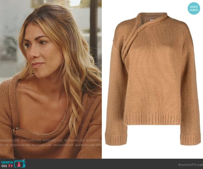 WornOnTV: Kyle's brown knit hoodie on The Real Housewives of