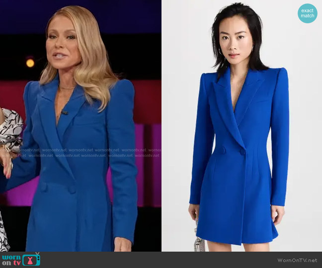 Kelly’s blue blazer dress on Generation Gap