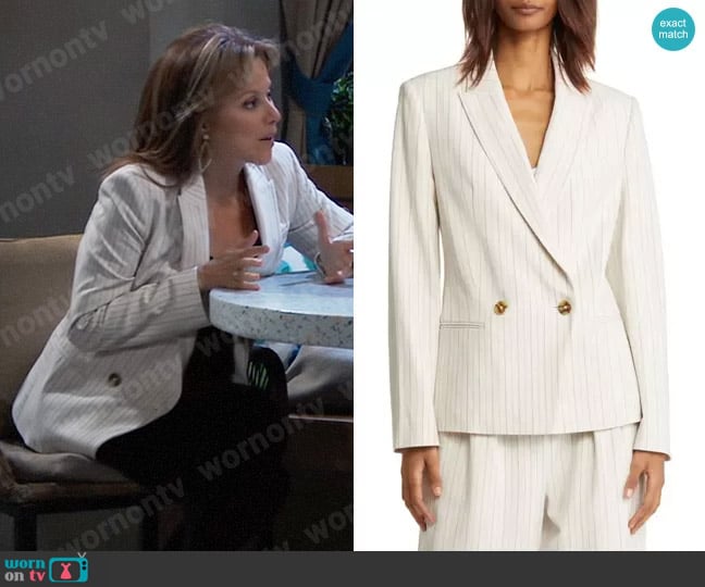 Ted Baker Kllara Blazer worn by Alexis Davis (Nancy Lee Grahn) on General Hospital