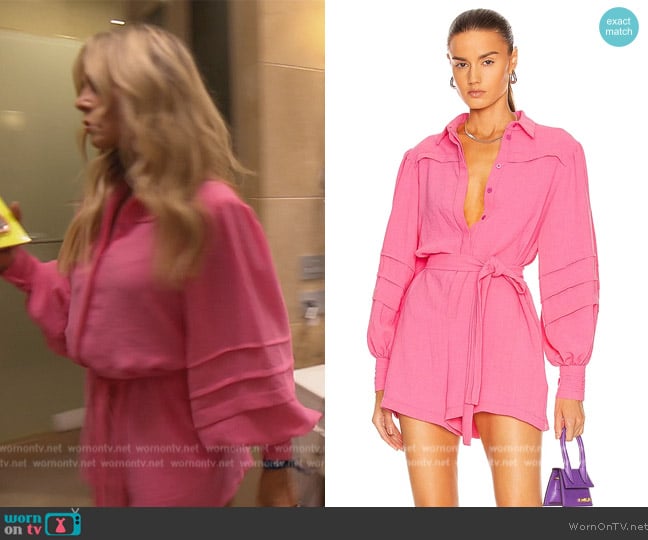  Enza Romper Alexis worn by Tamra Judge on The Real Housewives of Orange County