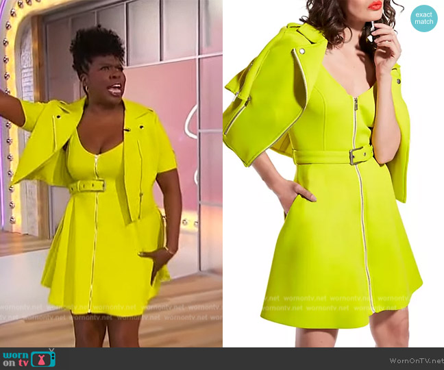 AS by DF Leanne Dress worn by Leslie Jones on Sherri