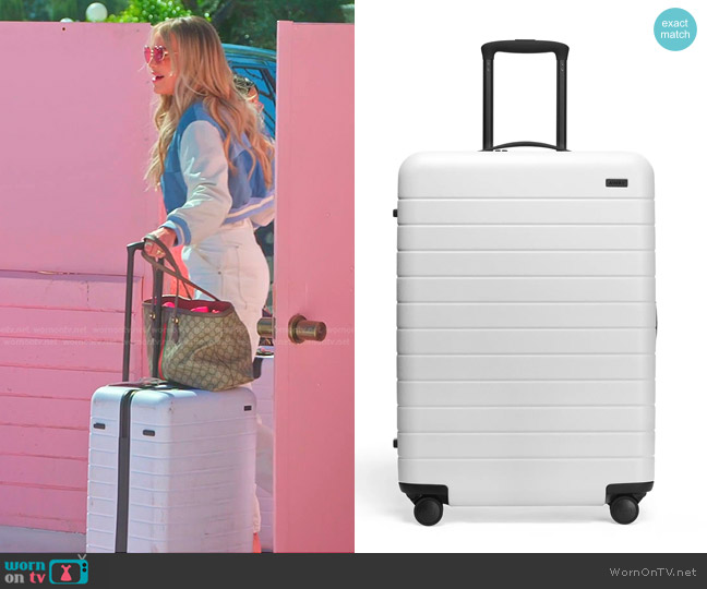 Away The Original Medium Suitcase in White worn by Whitney Rose on The Real Housewives of Salt Lake City