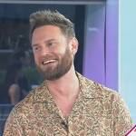 Bobby Berk’s beige floral shirt on Today