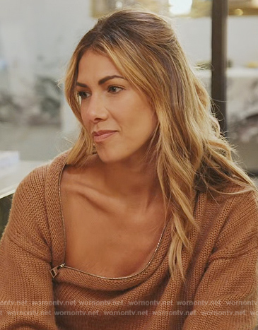 WornOnTV: Jenna's white heart cardigan on The Real Housewives of