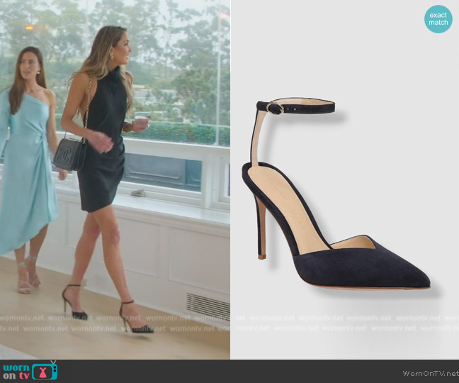 Veronica Beard Lisa Ankle Sandals worn by Ali Harper (Ali Harper) on Selling the OC