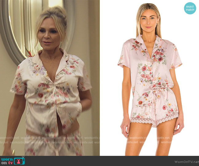 Flora Nikrooz Jolene Short Set worn by Tamra Judge on The Real Housewives of Orange County