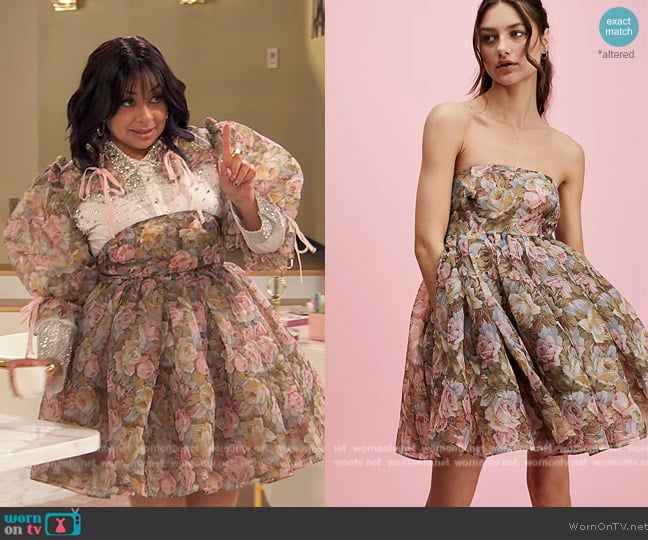 Free People Mini Dress worn by Raven Baxter (Raven-Symoné) on Ravens Home