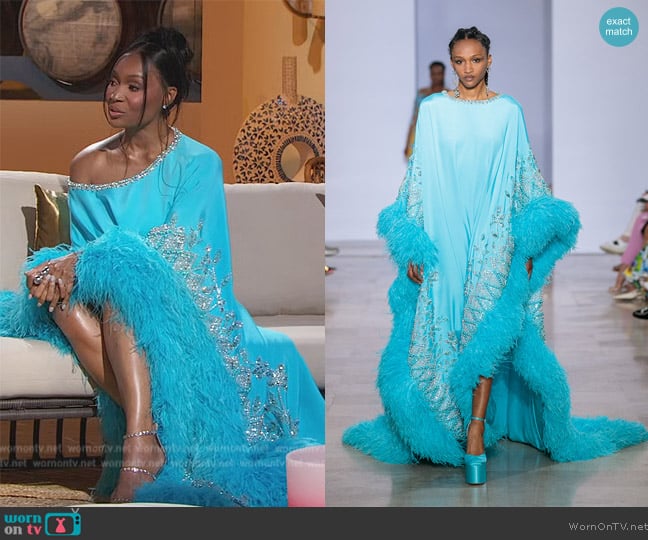 Georges Hobeika Custom Dress worn by Marlo Hampton on The Real Housewives of Atlanta