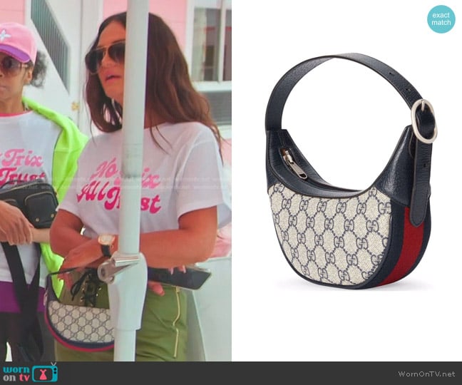 Gucci Mini Ophidia GG Tote Bag worn by Lisa Barlow on The Real Housewives of Salt Lake City