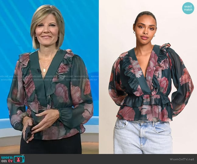 Hutch Sema Top worn by Kate Snow on Today