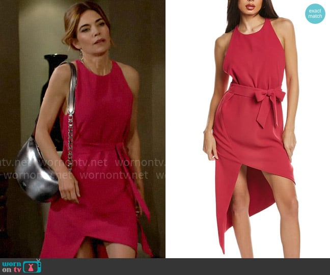 IRO Jely Dress worn by Victoria Newman (Amelia Heinle) on The Young and the Restless