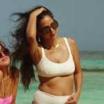 Jessel’s white ribbed bikini set on The Real Housewives of New York City