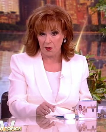 Joy’s white opening scene blazer on The View