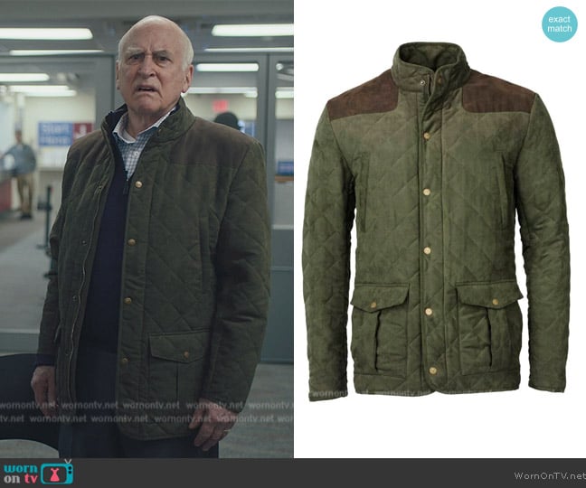 Laksen Hampton Quilted Jacket worn by Jeffrey DeMunn (Jeffrey DeMunn) on Billions