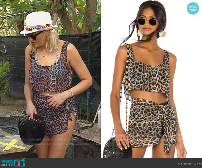 LPA Tillie Top worn by Gina Kirschenheiter on The Real Housewives of Orange County