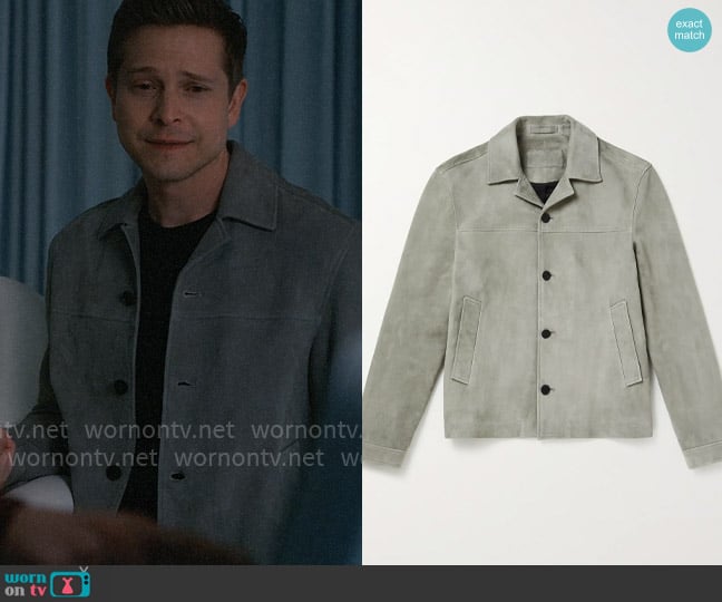 Mr P Suede Jacket worn by Dexter Harding Jr. (Matt Czuchry) on American Horror Story