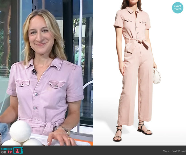 Paige Anessa Jumpsuit worn by Lauren Lannotti on Today