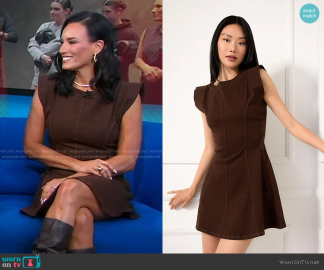 R. G. Kane Napa Dress worn by Heidi D'Amelio on Good Morning America