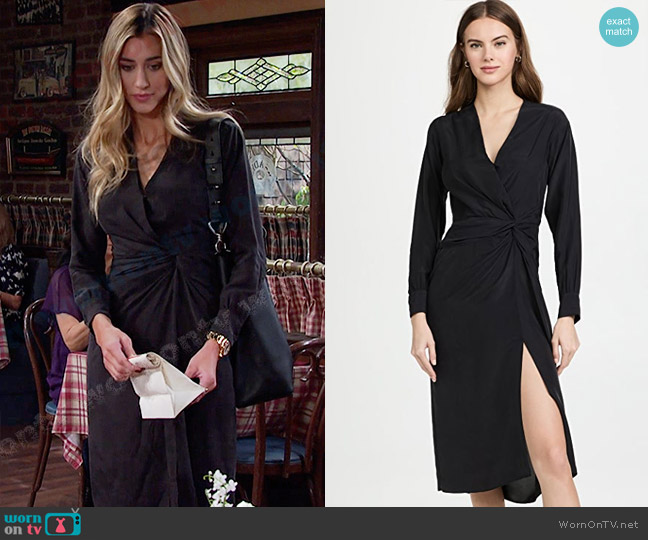 Rag & Bone Amber Dress worn by Sloan Peterson (Jessica Serfaty) on Days of our Lives