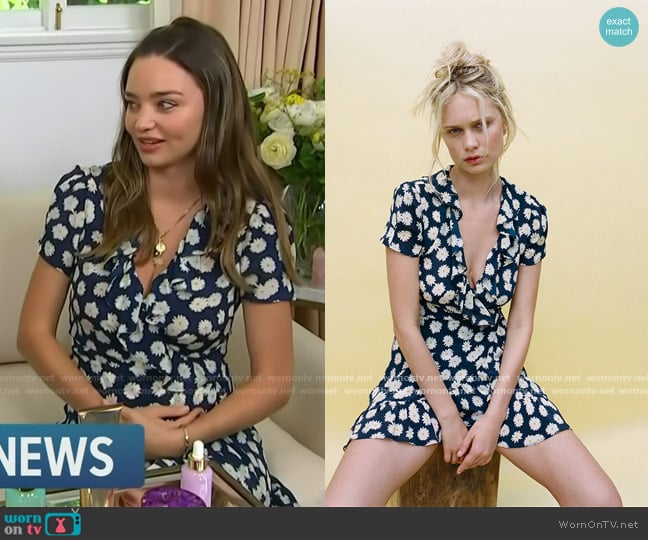 Realisation Par The Valentina Dress worn by Miranda Kerr on Access Hollywood