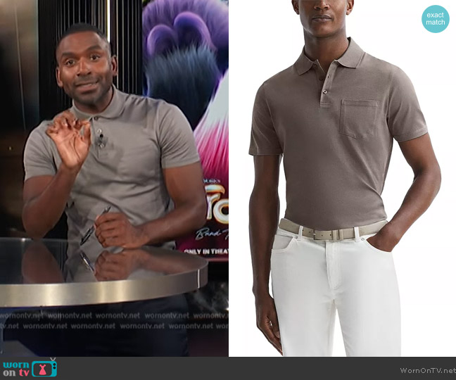 WornOnTV: Justin’s gray polo on E! News | Justin Sylvester | Clothes ...