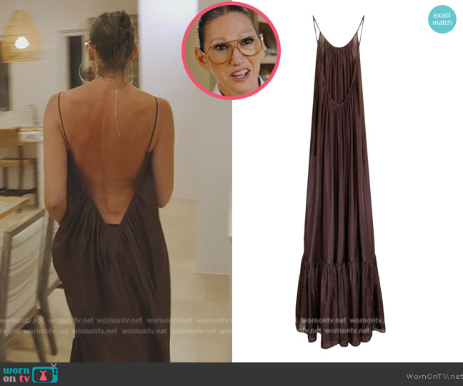 Kalita Brigitte Maxi Dress worn by Jenna Lyons on The Real Housewives of New York City