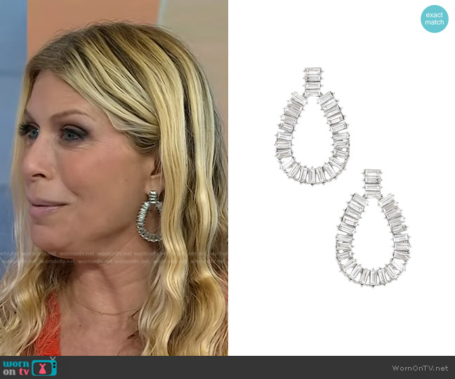 Shashi Empress Earrings worn by Jill Martin on Today