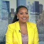 Sheinelle’s yellow blazer on Today