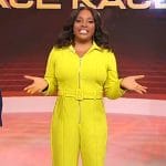 Sherri’s yellow belted jumpsuit on Sherri