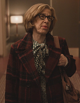 WornOnTV: Uma’s red plaid coat on Only Murders in the Building ...