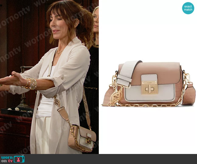 Aldo Celestica Bag worn by Taylor Hayes (Krista Allen) on The Bold and the Beautiful