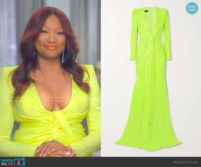 WornOnTV: Garcelle’s yellow confessional dress on The Real Housewives ...