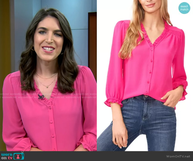 WornOnTV: Liz Kreutz’s pink blouse on Today | Liz Kreutz | Clothes and ...