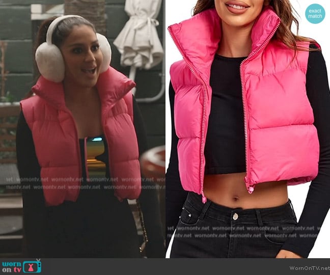 Fuinloth at Amazon Padded Vest worn by Leva Bonaparte on Southern Charm