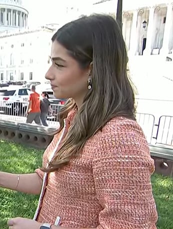 Wornontv Julies Orange Tweed Dress On Nbc News Daily Julie Tsirkin Clothes And Wardrobe