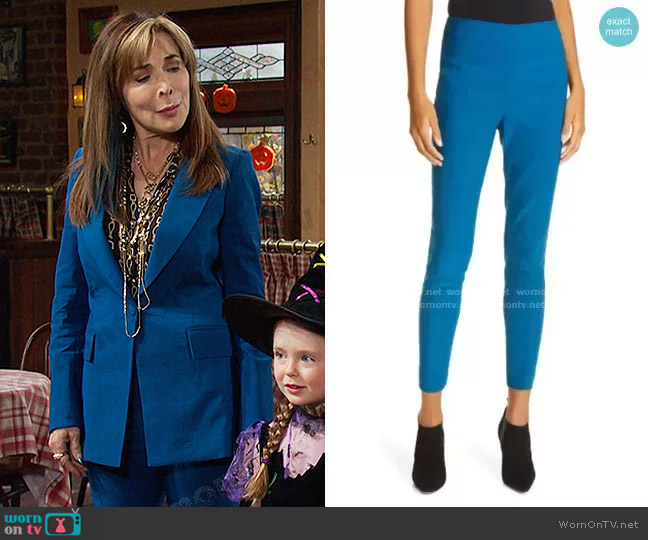 Veronica Beard Honolulu High Waist Pants worn by Kate Roberts (Lauren Koslow) on Days of our Lives