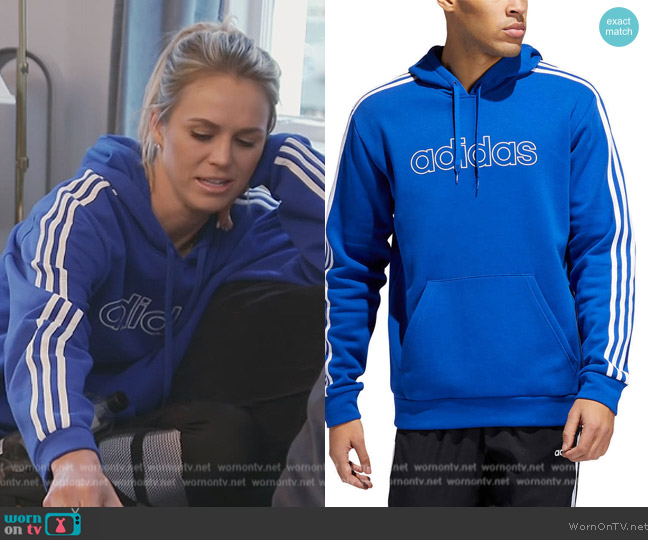 Adidas Fleece Pullover Sweatshirt worn by Olivia Flowers on Southern Charm