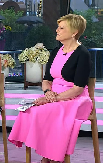 Anne's pink midi dress on Today