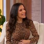 Bethenny Frankel’s leopard print mini dress on Sherri