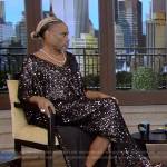 Billy Porter’s black boots on Live with Kelly and Mark