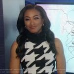 Brittany Bell’s houndstooth dress on Good Morning America