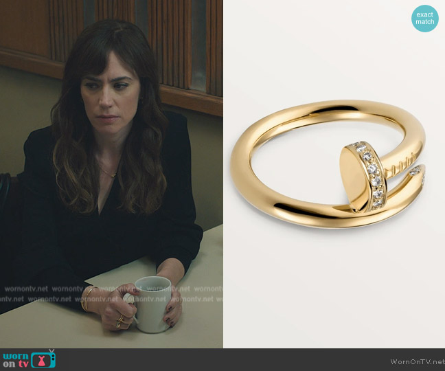 Cartier Juste Un Clou Ring worn by Wendy Rhoades (Maggie Siff) on Billions