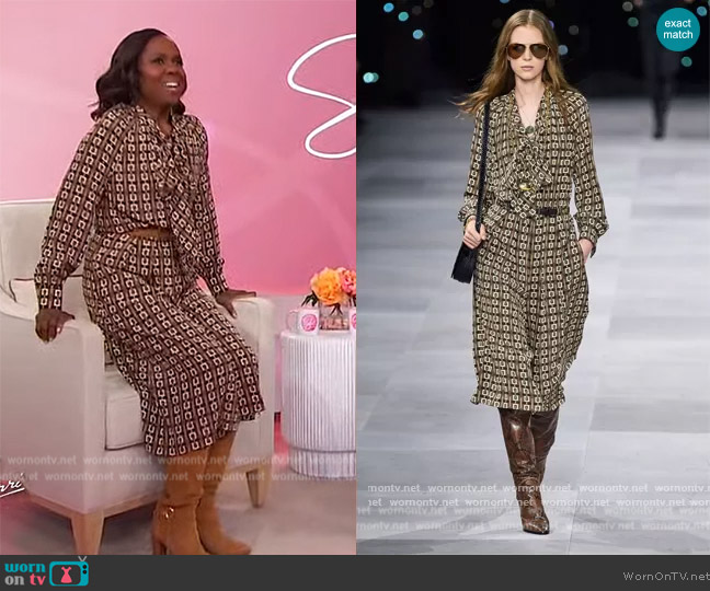 Celine Spring 2020 Collection worn by Deborah Roberts on Sherri